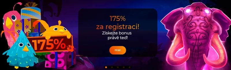Uvítací bonus v kasinu Fortune Clock