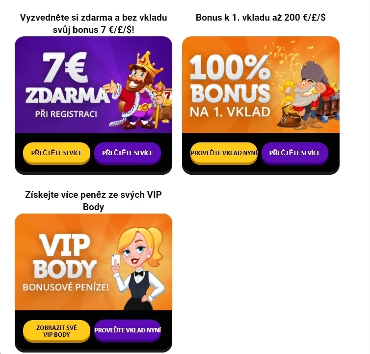 Všechny bonusy a propagační akce kasina Gratorama