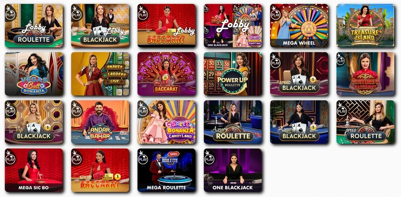 Živé casino v Kajot Prime