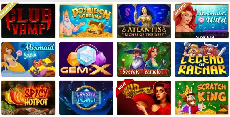 Oblíbené hry a sloty v kasinu Winorama 