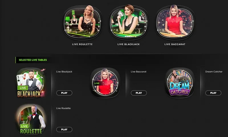 Hry s živým krupiérem Poker, Blackjack a Ruleta u 888 kasina