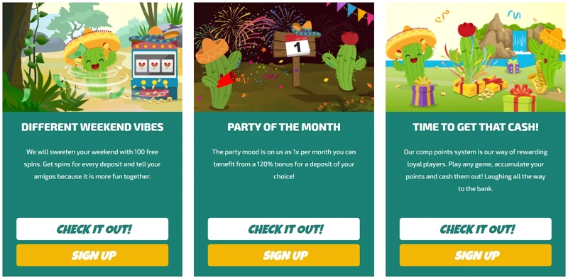 La fiesta casino bonusy