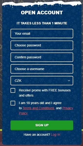 Registrace kasina a ověření účtu v Syndicate casino