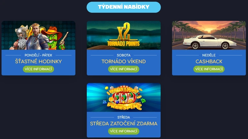 WildTornado casino bonuses