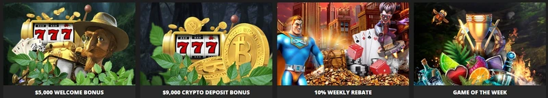 Wild Casino - Uvítací bonus do 900 % až do výše 9 000 USD