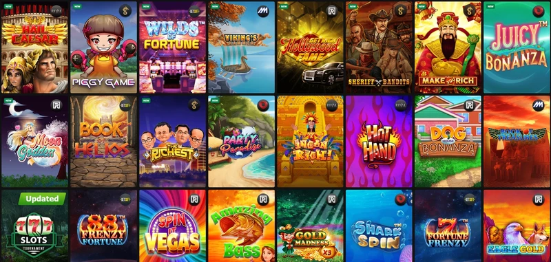 Hazardní hry v hale Casino Wild