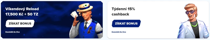Bonusy Sportaza Casino - 100% do 5 000 Kč a 200 otočení zdarma