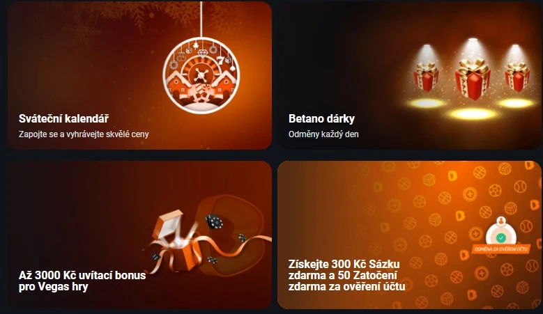 Bonusy pro Betano Casino
