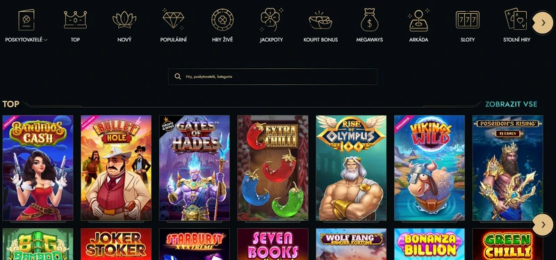 Hazardní hry v Dolly Casino