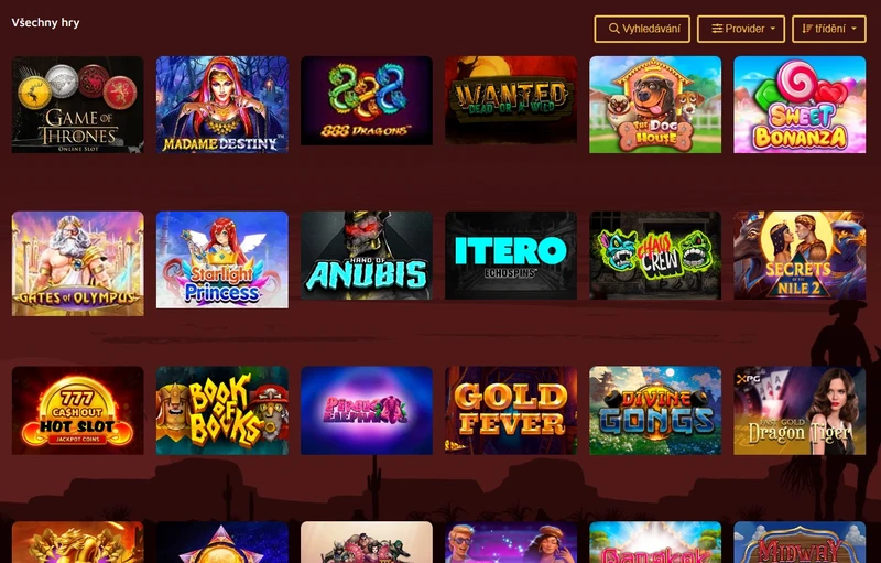 Scatterhall Casino hazardní hry