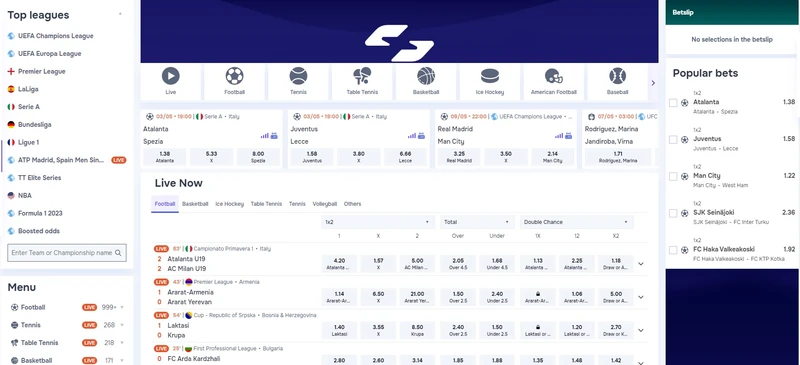 SG casino - Sportovní sázení