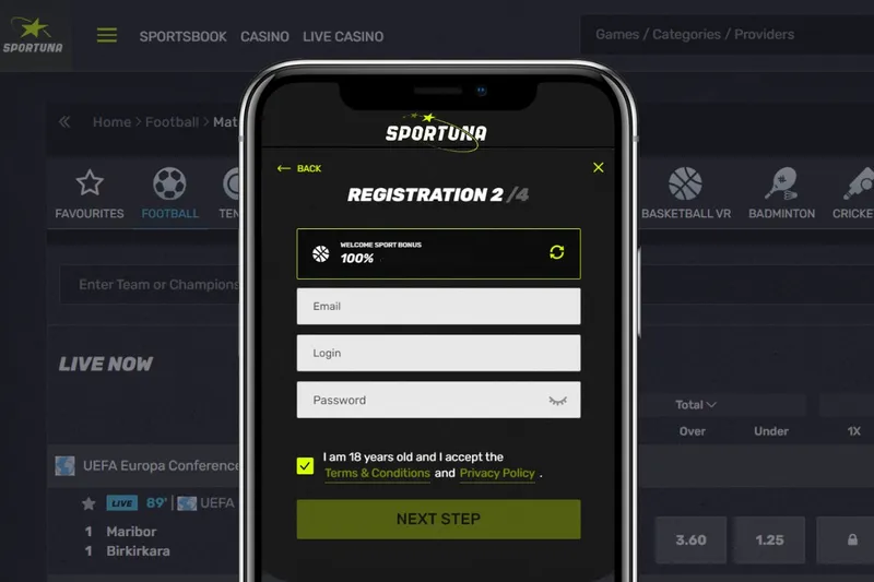 Sportuna-registration