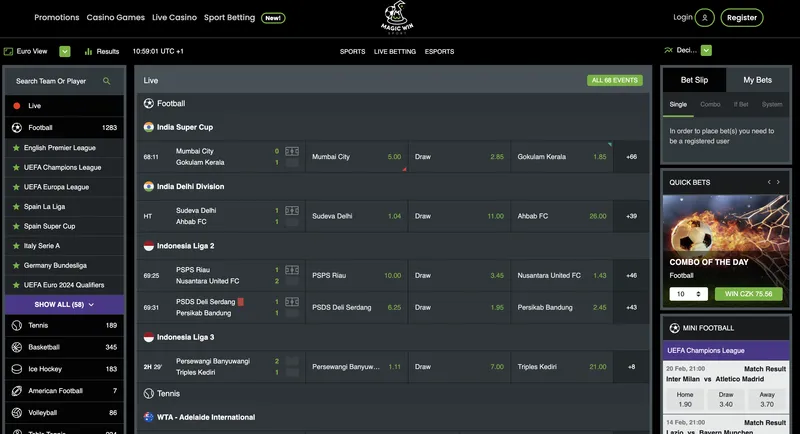 Magic Win Casino - Sport