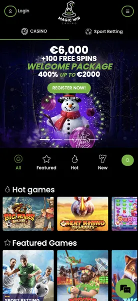 Magic Win Casino - Mobile