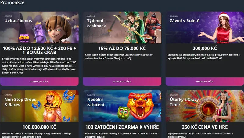 Buran Casino - Promoakce