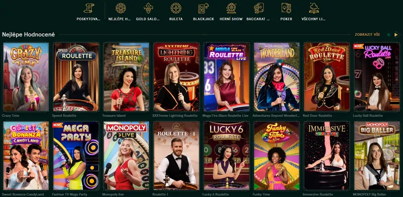 Live Casino - Casinia