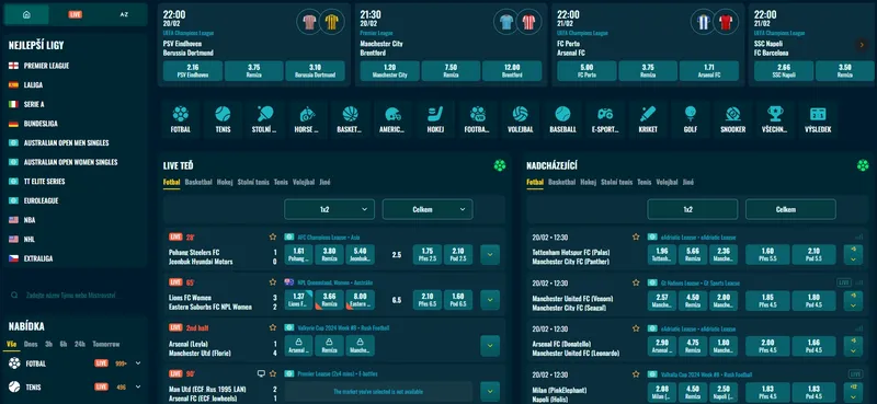 Zažijte prvotřídní zážitek z online sázení na Spinanga
