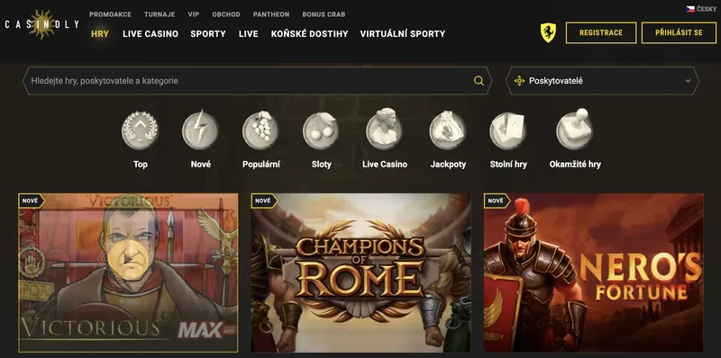 Casinoly Casino - hry
