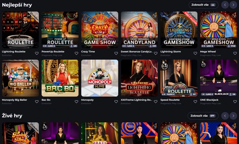 Živé casino v bdmbet casino