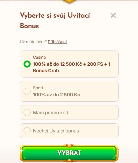 Registrace a přihlášení do Bethall Casino